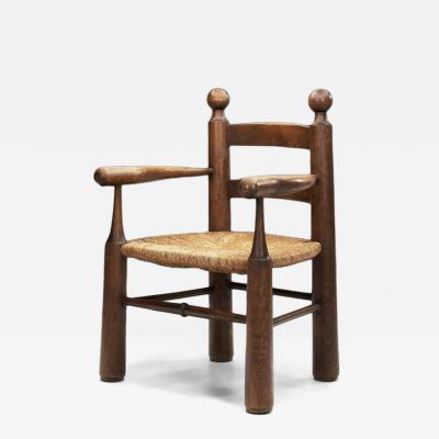 Charlotte Perriand Armchair in the manner of Charlotte Perriand France Mid 20th Century