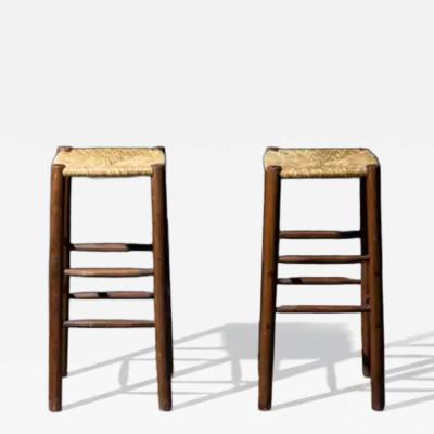 Charlotte Perriand Bar Stools in the Style of Charlotte Perriand France 1970s