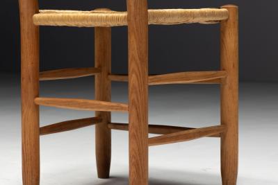 Charlotte Perriand Bauche Dining Chairs by Charlotte Perriand for Steph Simon France 1950s