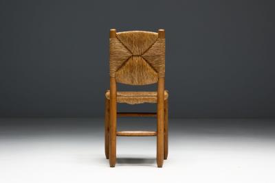 Charlotte Perriand Bauche Dining Chairs by Charlotte Perriand for Steph Simon France 1950s