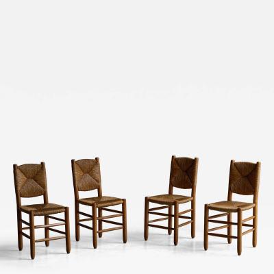 Charlotte Perriand Bauche Dining Chairs by Charlotte Perriand for Steph Simon France 1950s