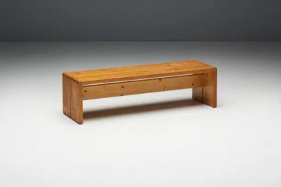 Charlotte Perriand Benches by Charlotte Perriand for Les Arcs France 1960s
