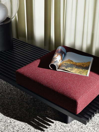 Charlotte Perriand CHARLOTTE PERRIAND 514 REFOLO 55 BENCH IN STAINED OAK