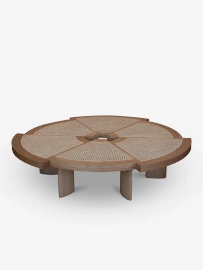 Charlotte Perriand CHARLOTTE PERRIAND 529 RIO TABLE IN VIENNESE STRAW