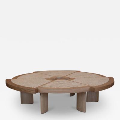 Charlotte Perriand CHARLOTTE PERRIAND 529 RIO TABLE IN VIENNESE STRAW