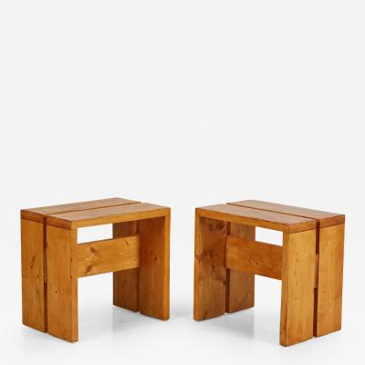 Charlotte Perriand CHARLOTTE PERRIAND LES ARCS STOOLS