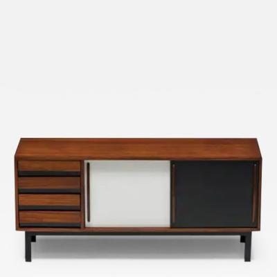 Charlotte Perriand Cansado Sideboard by Charlotte Perriand for Steph Simon France 1950s