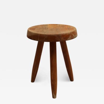 Charlotte Perriand Charlotte Perriand 1950s Low Solid Oak Berger Stool