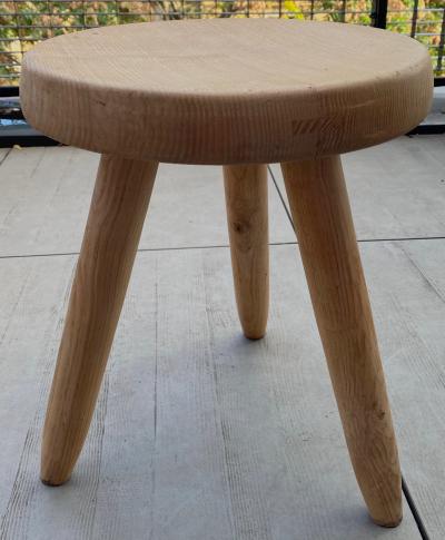 Charlotte Perriand Charlotte Perriand Ash tree rare high stool