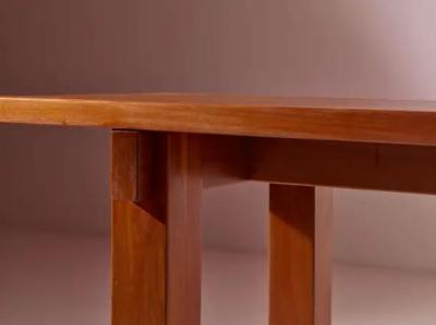 Charlotte Perriand Charlotte Perriand Brasil dining table produced by Sentou France 1970s