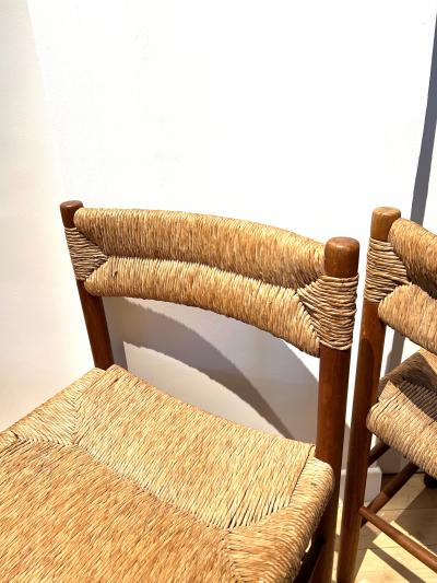 Charlotte Perriand Charlotte Perriand Ed Sentou set of 6 dinning chairs model Dordogne 