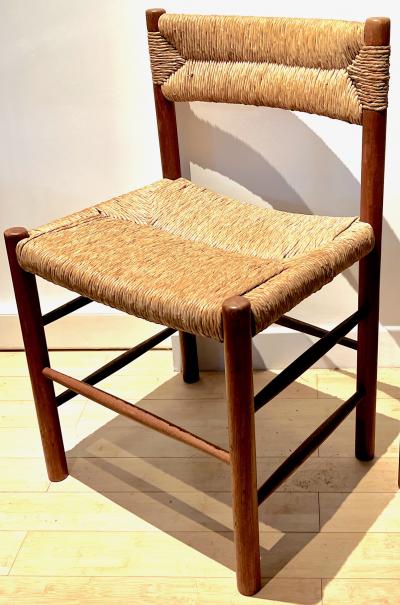 Charlotte Perriand Charlotte Perriand Ed Sentou set of 6 dinning chairs model Dordogne 