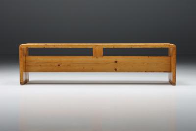 Charlotte Perriand Charlotte Perriand Les Arcs bench 1960s