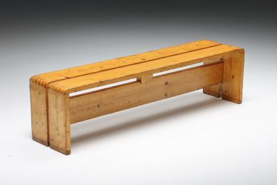 Charlotte Perriand Charlotte Perriand Les Arcs bench 1960s