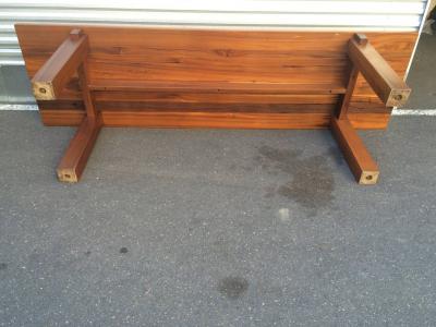 Charlotte Perriand Charlotte Perriand Mahogany Long Dining Table Model Brazil Stamped Ed Sentou