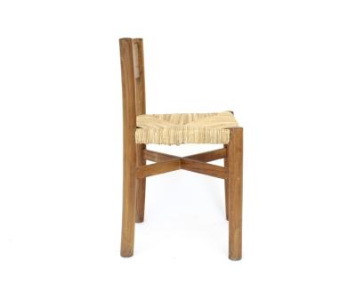 Charlotte Perriand Charlotte Perriand Meribel Oak and Rush Dining Chair Les Arcs