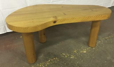 Charlotte Perriand Charlotte Perriand Pine Tripod Coffee Table