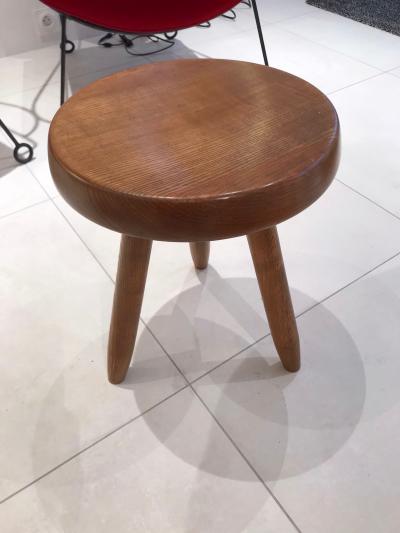 Charlotte Perriand Charlotte Perriand ash tree genuine tripod model berger stool high version