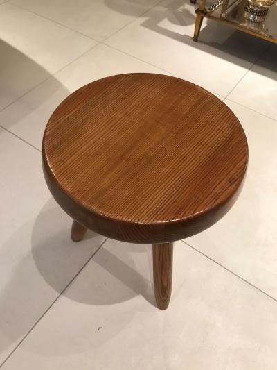 Charlotte Perriand Charlotte Perriand ash tree genuine tripod model berger stool high version