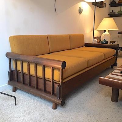 Charlotte Perriand Charlotte Perriand day bed or couch for hotel La Cachette Les Arcs