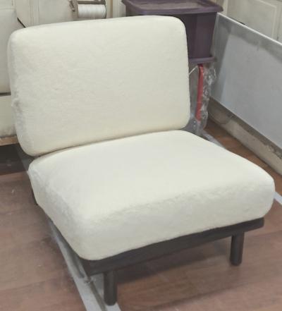 Charlotte Perriand Charlotte Perriand for Hotel La Cachette rare pair of brutalist slipper chairs