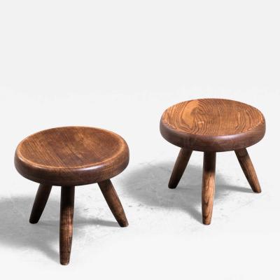 Charlotte Perriand - Charlotte Perriand low tripod stool