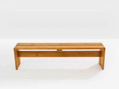 Charlotte Perriand Charlotte Perriand pine benches Les Arcs 1970s