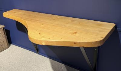 Charlotte Perriand Charlotte Perriand rare solid pine les arcs wall console