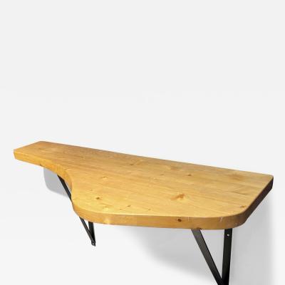 Charlotte Perriand Charlotte Perriand rare solid pine les arcs wall console