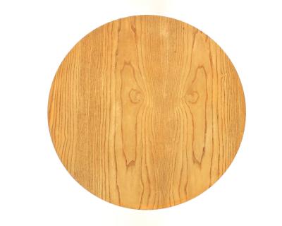 Charlotte Perriand Charlotte Perriand round small coffee table or side table in pine wood