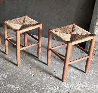 Charlotte Perriand Charlotte Perriand set of 4 Bauche stools
