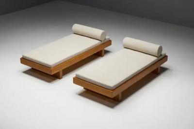 Charlotte Perriand Daybed by Charlotte Perriand for M ribel Les Allues France 1960s