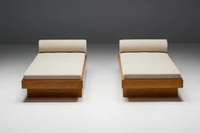 Charlotte Perriand Daybed by Charlotte Perriand for M ribel Les Allues France 1960s