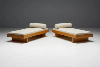 Charlotte Perriand Daybed by Charlotte Perriand for M ribel Les Allues France 1960s