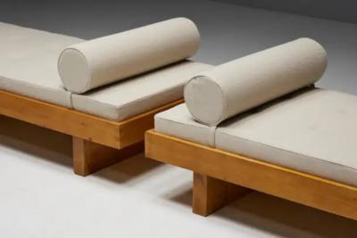 Charlotte Perriand Daybed by Charlotte Perriand for M ribel Les Allues France 1960s