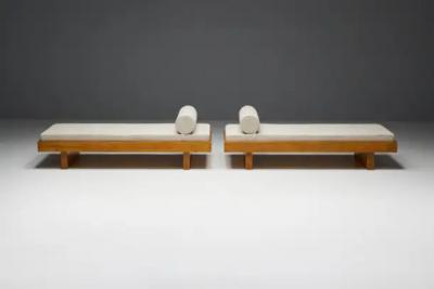 Charlotte Perriand Daybed by Charlotte Perriand for M ribel Les Allues France 1960s
