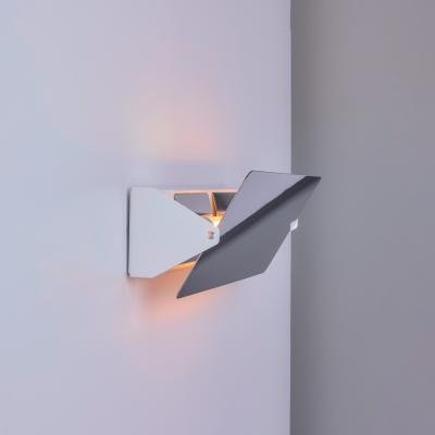 Charlotte Perriand Large Charlotte Perriand Applique Volet Pivotant Double Mirrored Wall Light
