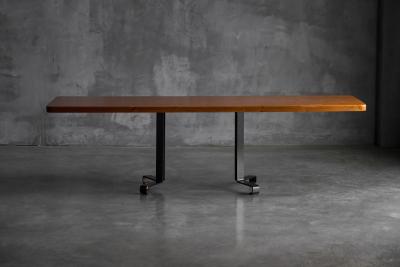 Charlotte Perriand Les Arcs 1800 Dining Table by Charlotte Perriand France 1960s