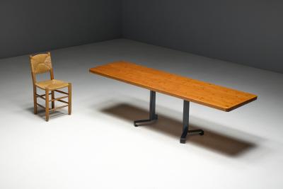 Charlotte Perriand Les Arcs 1800 Dining Table by Charlotte Perriand France 1960s