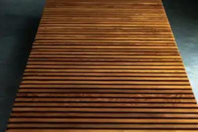 Charlotte Perriand Les trois Arcs Slatted Daybed by Charlotte Perriand France 1970s