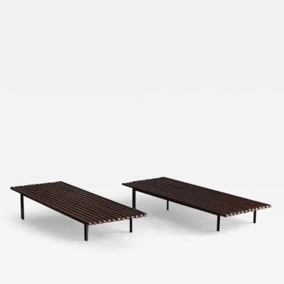 Charlotte Perriand Low Bench by Charlotte Perriand for Cit Cansado France 1958