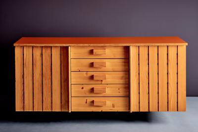 Charlotte Perriand Original Credenza from Les Arcs Ski Resort by Charlotte Perriand