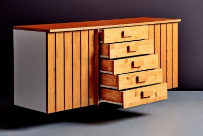 Charlotte Perriand Original Credenza from Les Arcs Ski Resort by Charlotte Perriand