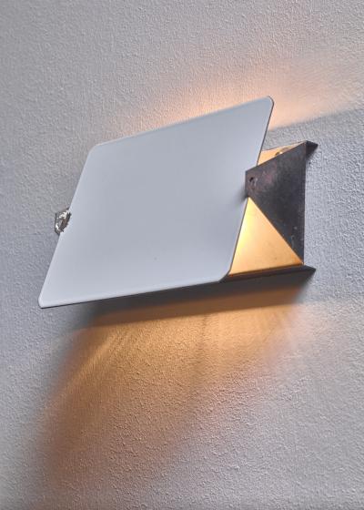 Charlotte Perriand Pair of early Charlotte Perriand CP1 enamel wall appliques