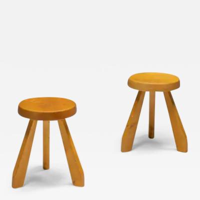 Charlotte Perriand Sandoz Stools by Charlotte Perriand France 1950s