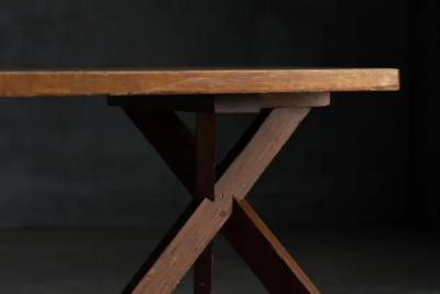 Charlotte Perriand Side Table by Charlotte Perriand for H tel Les Trois Arcs France 1960s