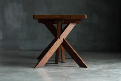 Charlotte Perriand Side Table by Charlotte Perriand for H tel Les Trois Arcs France 1960s