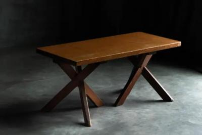 Charlotte Perriand Side Table by Charlotte Perriand for H tel Les Trois Arcs France 1960s