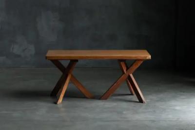 Charlotte Perriand Side Table by Charlotte Perriand for H tel Les Trois Arcs France 1960s