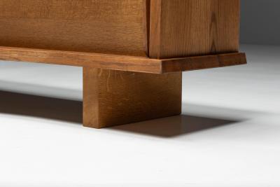 Charlotte Perriand Sideboard in the Style of Charlotte Perriand Jean Prouv France 1970s